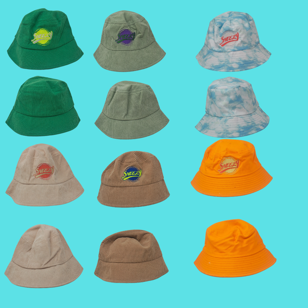 Sneezy Bucket Hats