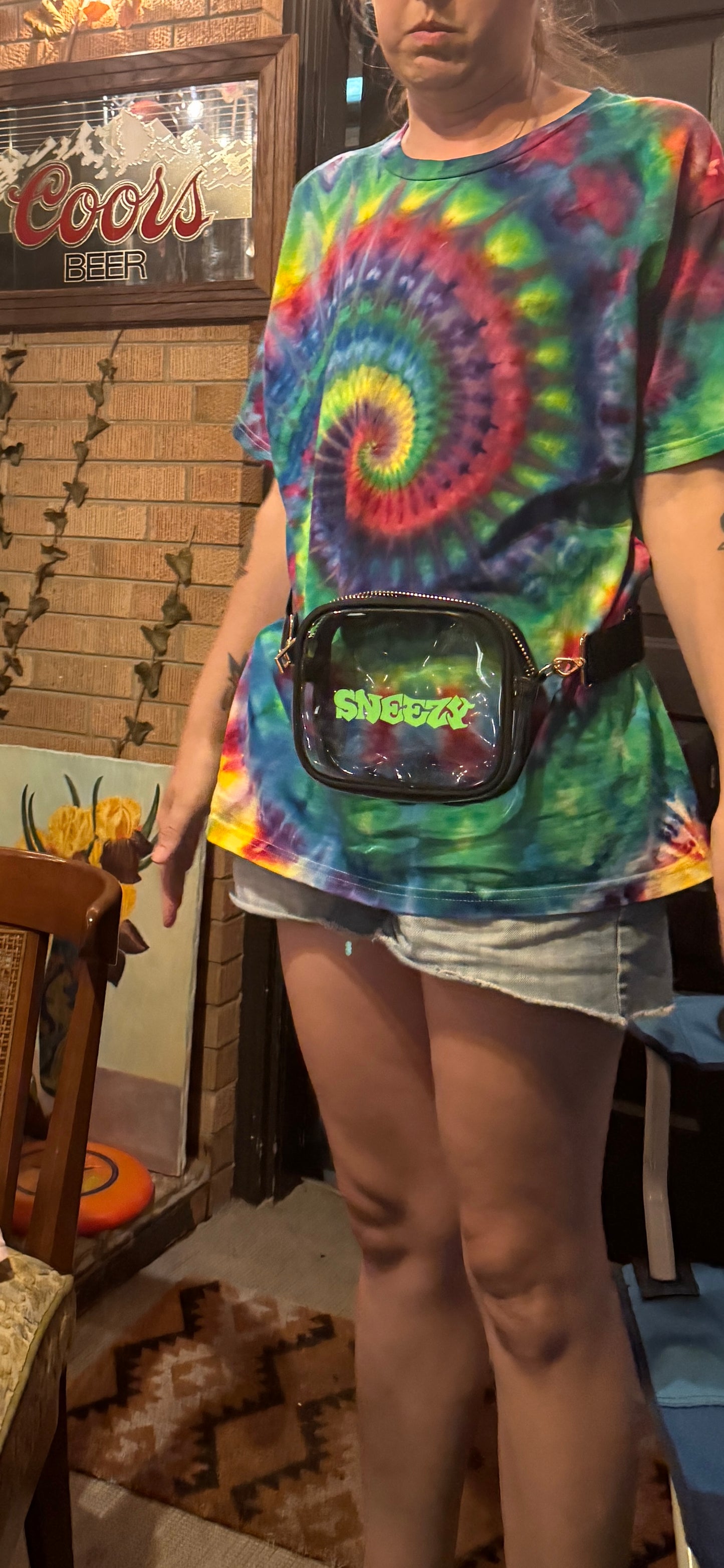 Clear Sneezy Concert Bag
