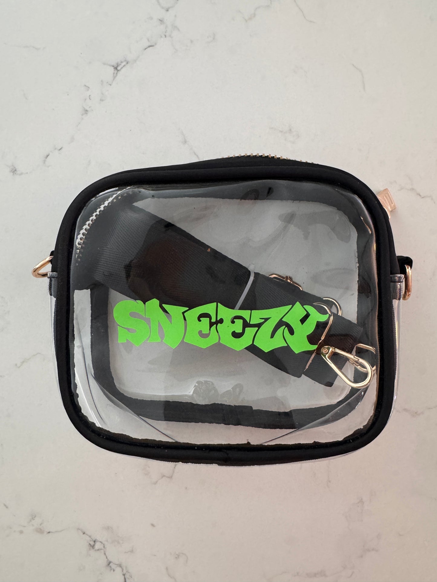 Clear Sneezy Concert Bag