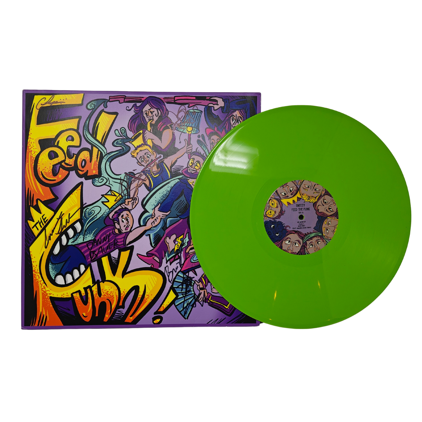 FEED THE FUNK – NEW DOUBLE LP FROM SNEEZY