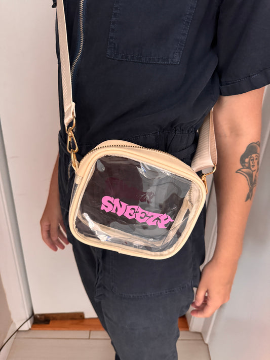 Clear Sneezy Concert Bag