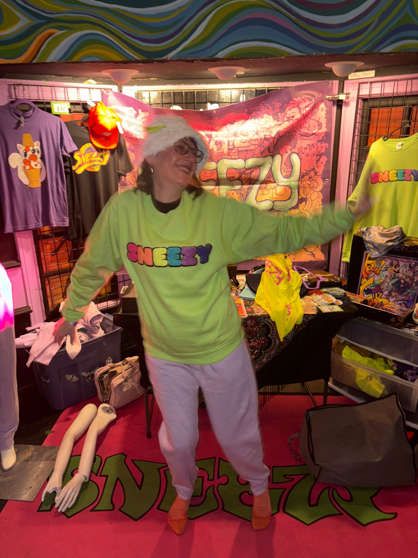 SNEEZY NoNo Sweatshirt (Green)