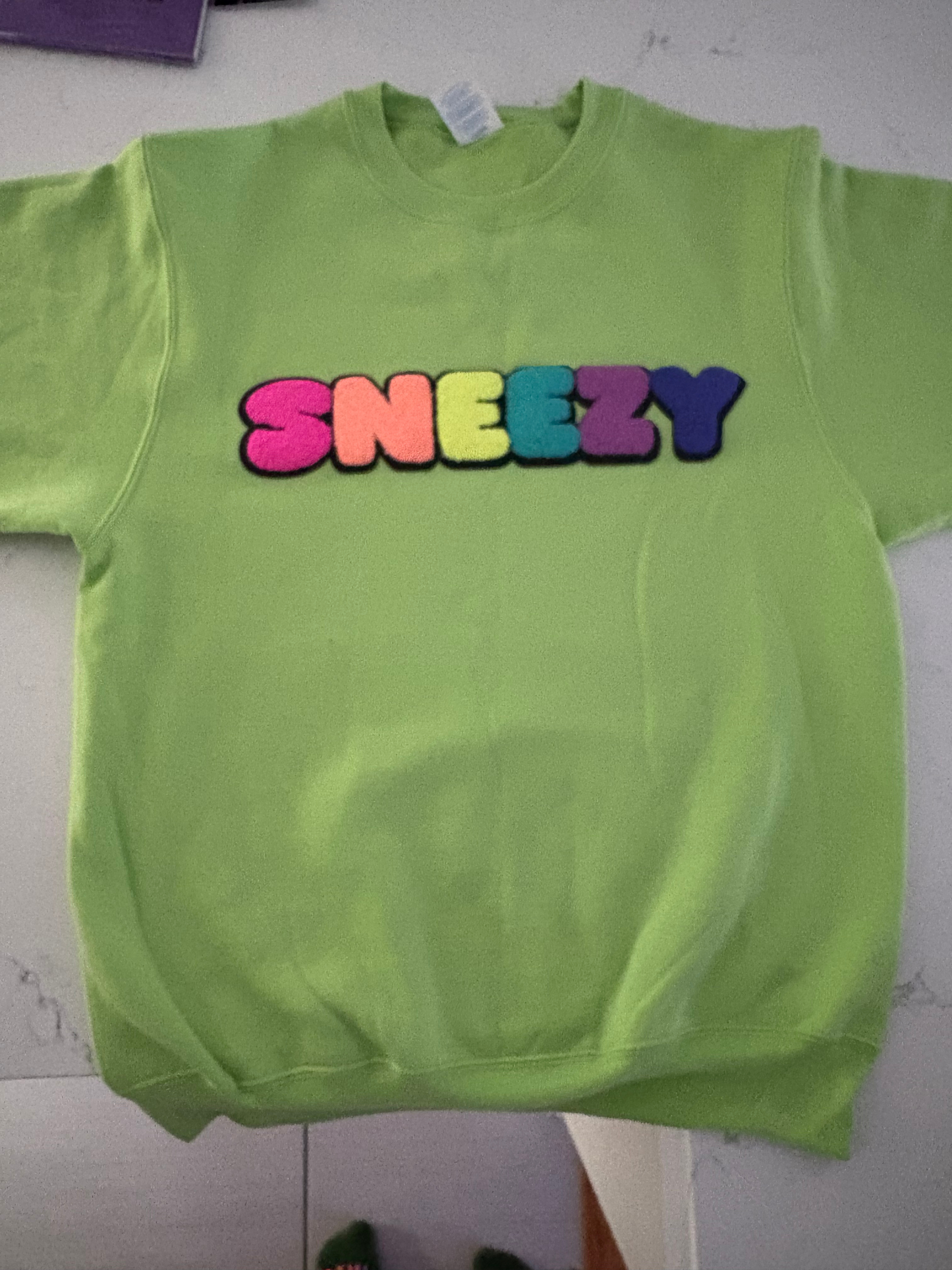 SNEEZY NoNo Sweatshirt (Green)